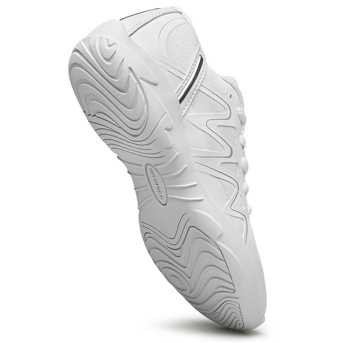 BAXINIER Meninas Branco Cheerleading Dança Sapatos Leves Juventude Competição Cheer Tênis Crianças Treinamento Tênis