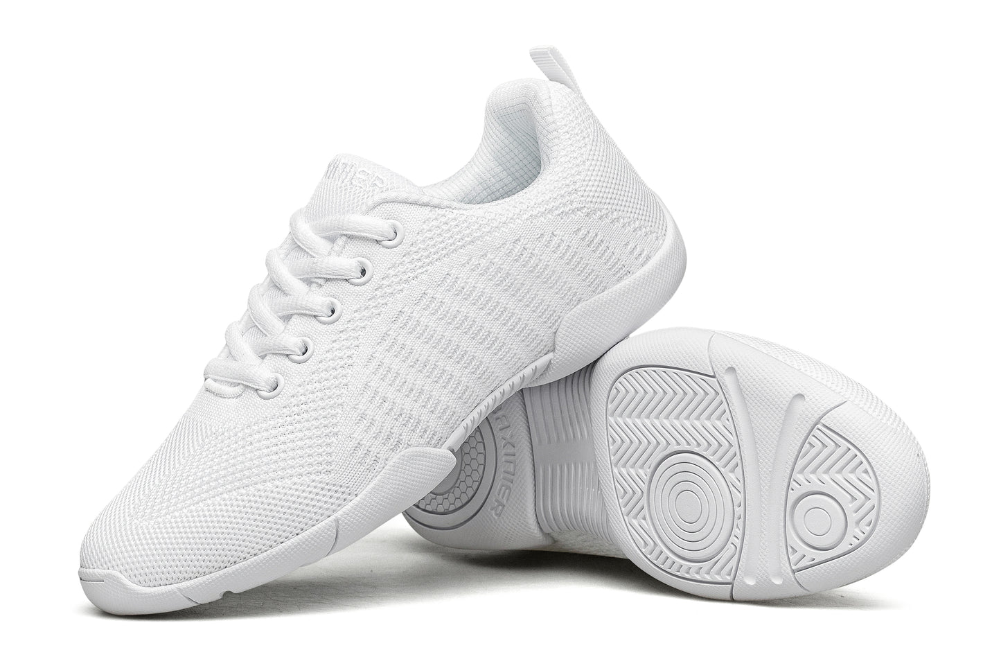 BAXINIER Cheer Shoes for Girls Breathable Cheerleading Competition Sneakers Athletic Training Dance Tennis Walking Shoes for Girls