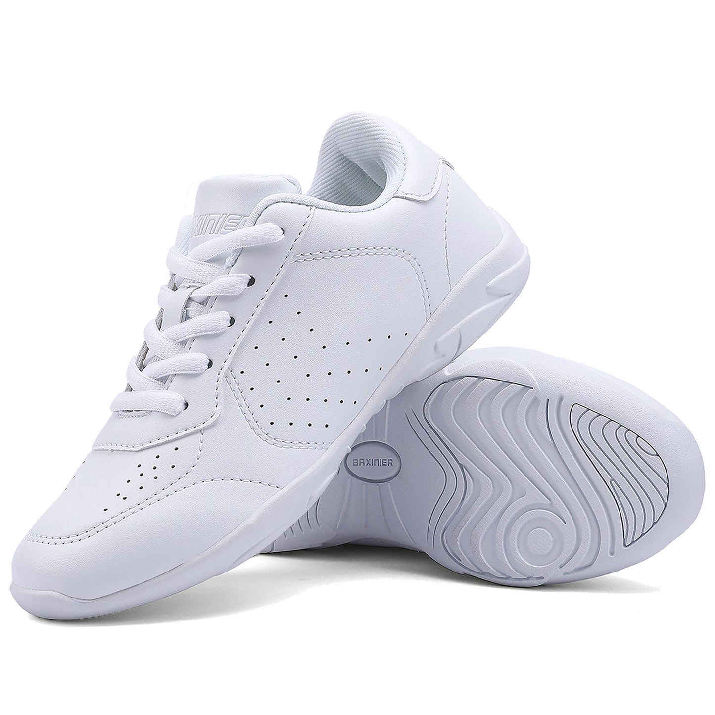 BAXINIER Cheerleading Shoes Lightweight Cheer Sneakers Women Running Sneakers