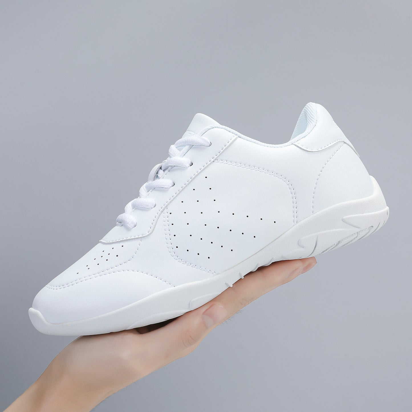 BAXINIER Cheerleading Shoes Lightweight Cheer Sneakers Women Running Sneakers