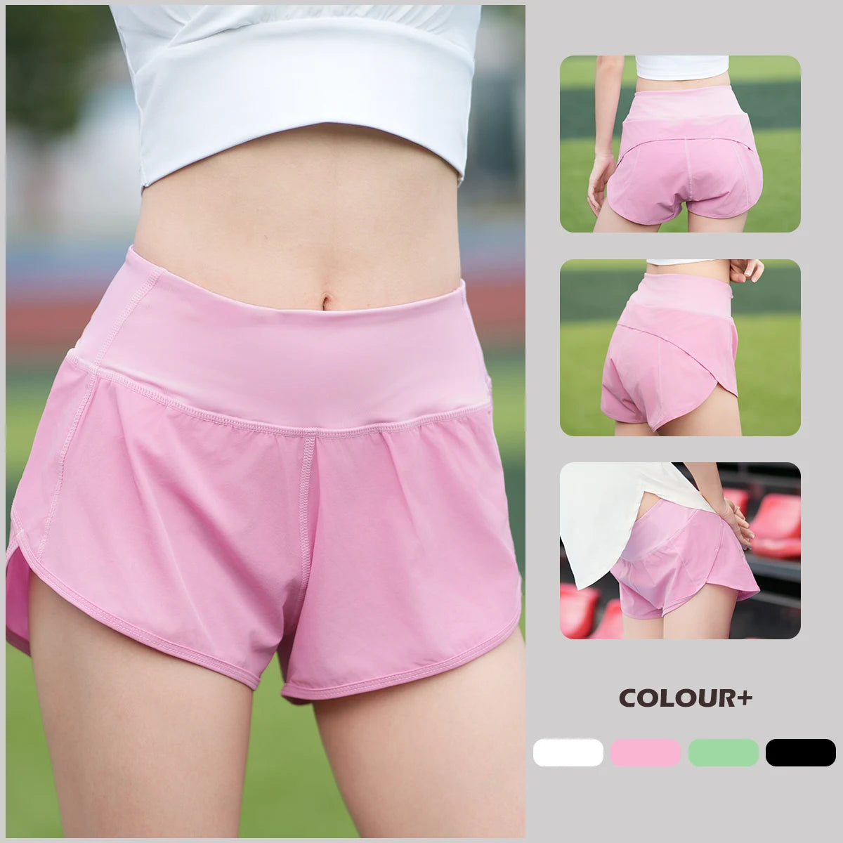 BAXINIER Cheerleading Running Shorts High Waist Tennis Skirt Comfort Athletic Shorts Oneractive Yoga Pant sport Shorts Cycling