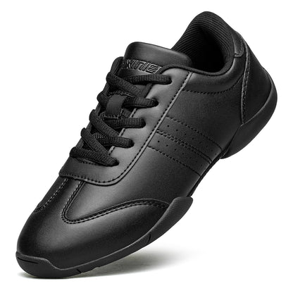 BAXINIER Branco Cheerleading Dança Sapatos Treinamento Atlético Tênis Caminhada Respirável Competição Cheer Sneakers