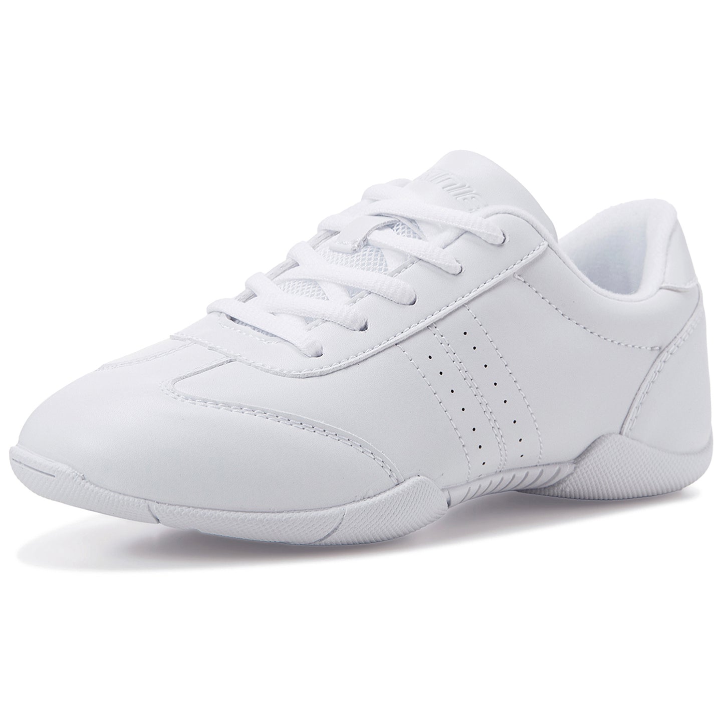 BAXINIER Branco Cheerleading Dança Sapatos Treinamento Atlético Tênis Caminhada Respirável Competição Cheer Sneakers