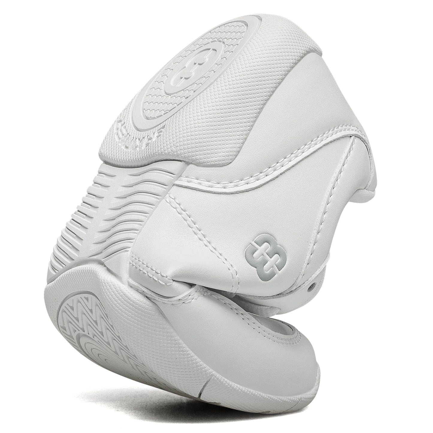BAXINIER Meninas Branco Cheerleading Shoes Leve Juventude Cheer Competição Tênis Crianças Treinamento Dança Tênis Caminhada Sapatos