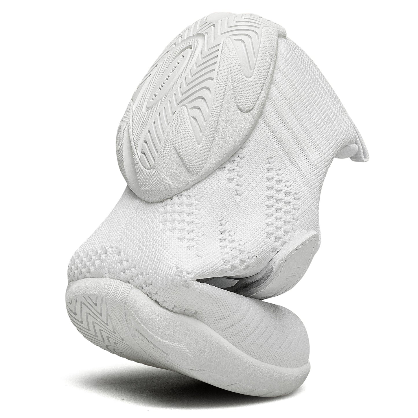BAXINIER Meninas Branco Cheerleading Shoes Leve Juventude Competição Cheer Sneakers Crianças Treinamento Dança Tênis Tênis