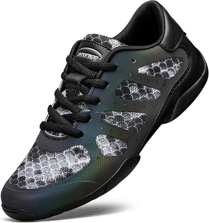 girls black cheer shoes 