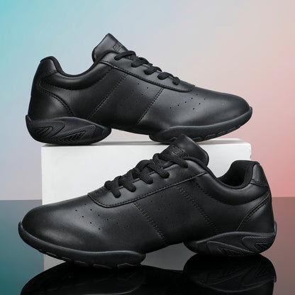BAXINIER Sapatos de dança de torcida respirável para competição juvenil Tênis de torcida