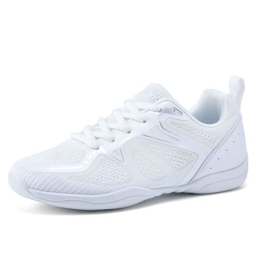 BAXINIER cheer shoes white sports shoes men's and women's competitive comfortable breathable competition shoes