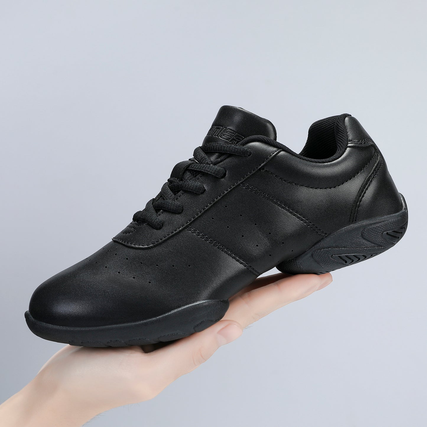 BAXINIER Sapatos de dança de torcida respirável para competição juvenil Tênis de torcida