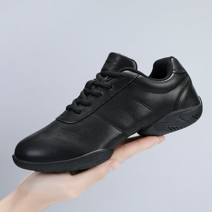 BAXINIER Sapatos de dança de torcida respirável para competição juvenil Tênis de torcida