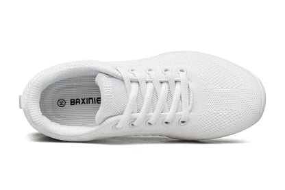 BAXINIER Cheer Shoes for Girls Breathable Cheerleading Competition Sneakers Athletic Training Dance Tennis Walking Shoes for Girls