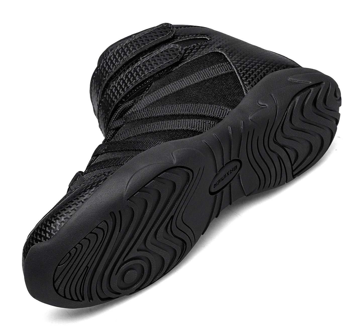 BAXINIER Girls White High Top Cheerleading Shoes Lightweight Youth Cheer Competition Sneakers Training Dance Tennis Shoes