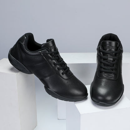BAXINIER Sapatos de dança de torcida respirável para competição juvenil Tênis de torcida