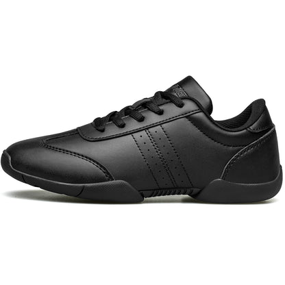 BAXINIER Branco Cheerleading Dança Sapatos Treinamento Atlético Tênis Caminhada Respirável Competição Cheer Sneakers