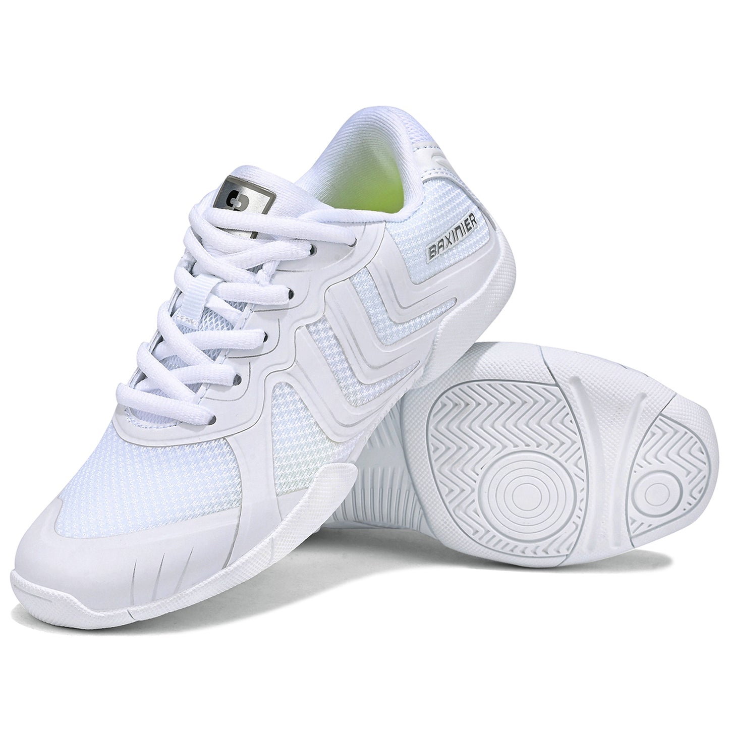BAXINIER Sapatos de Cheerleading Competição Juvenil Tênis de Dança Treinamento Atlético Tênis