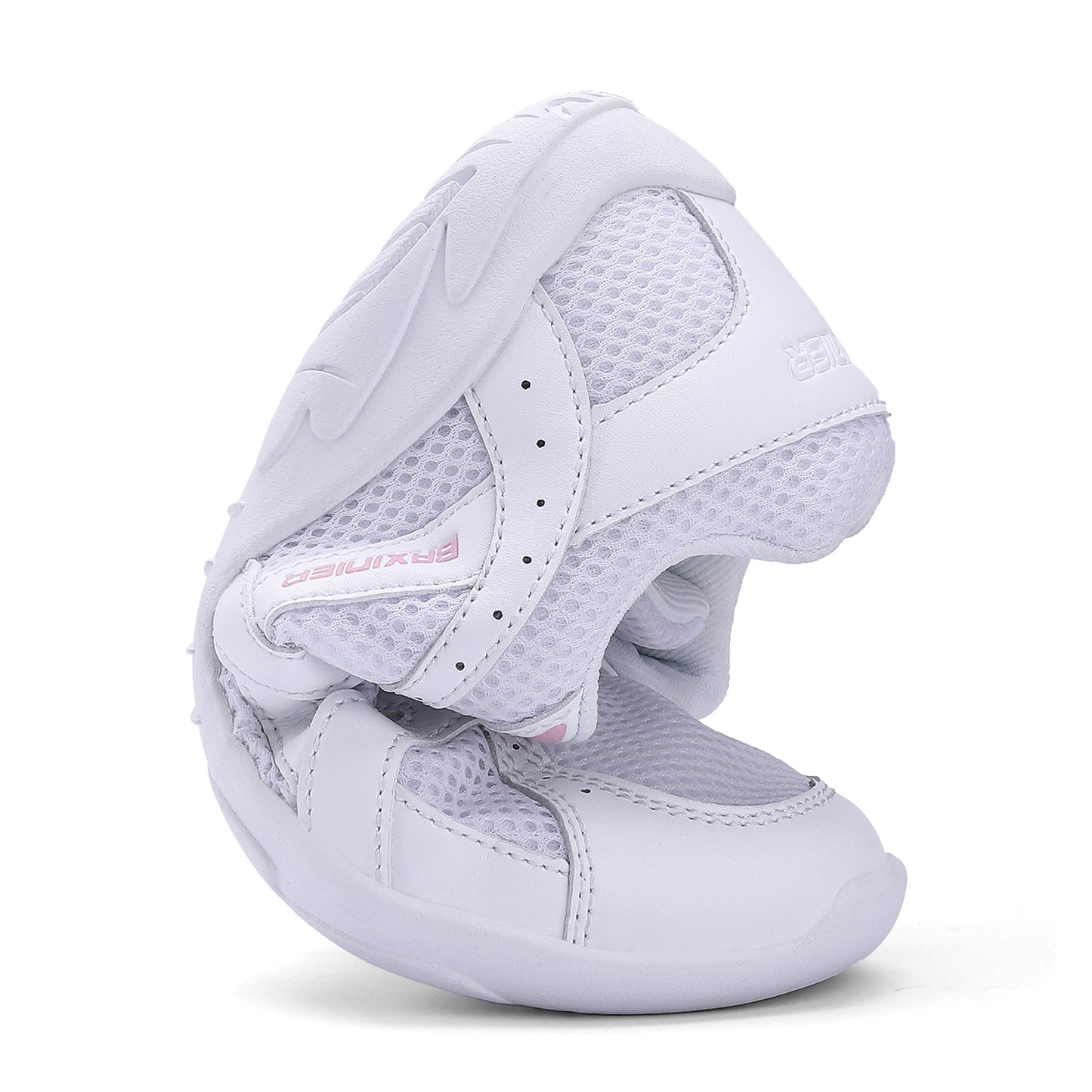BAXINIER Youth Girls Cheerleading Dancing Shoes Caminhada Respirável Competição Tênis