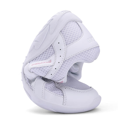 BAXINIER Youth Girls Cheerleading Dancing Shoes Caminhada Respirável Competição Tênis