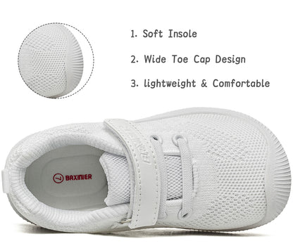 BAXINIER baby sports shoes breathable sports training dance tennis walking shoes