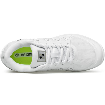 BAXINIER Meninas Branco Cheerleading Dança Sapatos Leves Juventude Competição Cheer Tênis Crianças Treinamento Tênis