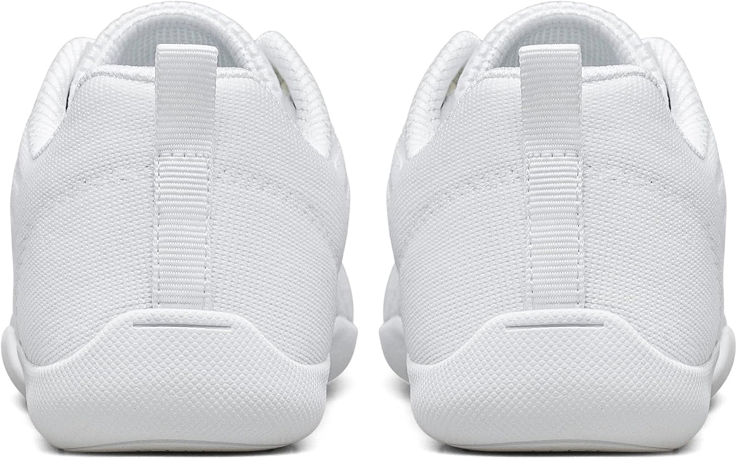 BAXINIER Girls White Cheerleading Shoes Youth Competition Cheer Sneakers Lightweight Athletic Training Dance Tennis Walking Shoes