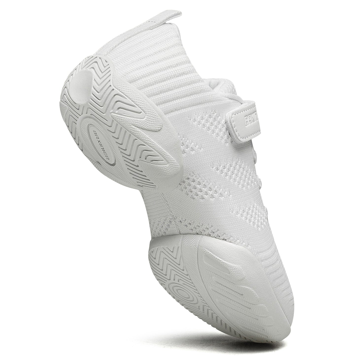 BAXINIER Meninas Branco Cheerleading Shoes Leve Juventude Competição Cheer Sneakers Crianças Treinamento Dança Tênis Tênis