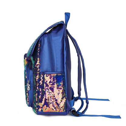 BAXINIER popular cheerleading super quente mochilas femininas novas mochilas de lantejoulas moda bolsa de viagem versátil mochila de estudante 