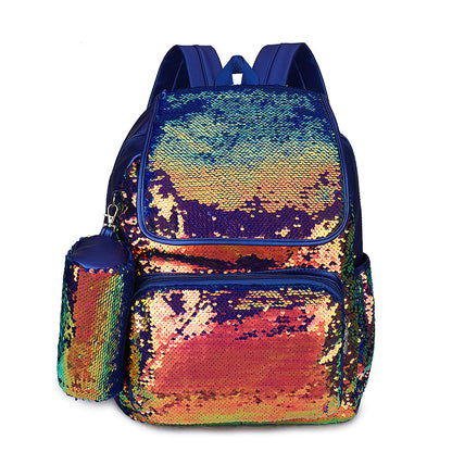 BAXINIER popular cheerleading super quente mochilas femininas novas mochilas de lantejoulas moda bolsa de viagem versátil mochila de estudante 