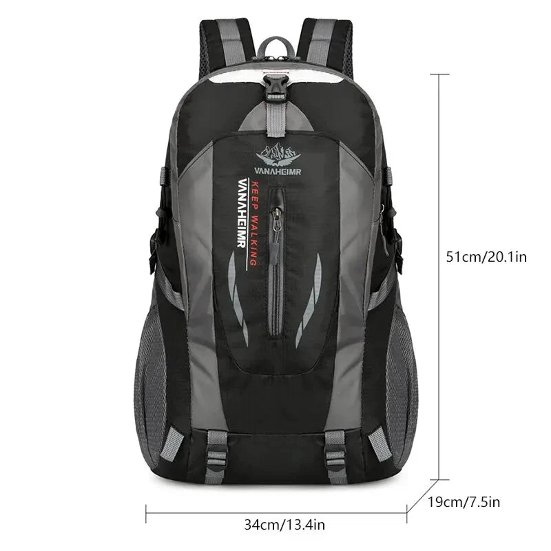 BAXINIER Outdoor Waterproof Large Capacity Hiking Bag 40L