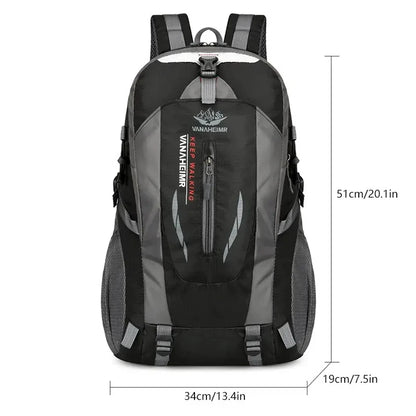 BAXINIER Outdoor Waterproof Large Capacity Hiking Bag 40L