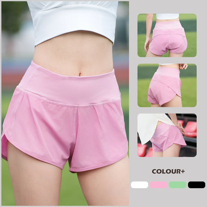 BAXINIER Cheerleading Running Shorts High Waist Tennis Skirt Comfort Athletic Shorts Oneractive Yoga Pant sport Shorts Cycling